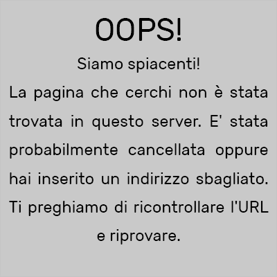Errore 404
