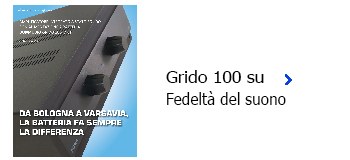 Grido 100 su Fedeltà del suono